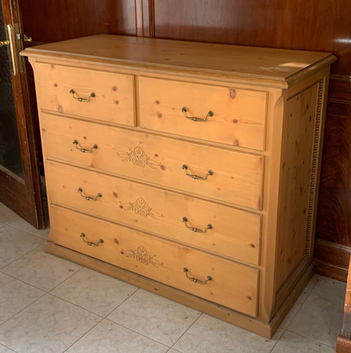 Salca asiago Spruce chest of drawersA11